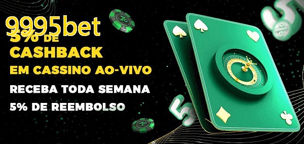 Promoções do cassino ao Vivo 9995bet
